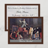 Invitation Le Dent-Extracteur par Longhi Pietro (la meilleure (Devant / Derrière)