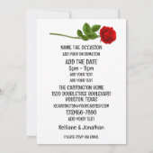 INVITATION LE DÎNER EST SERVI (Dos)