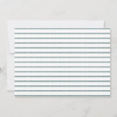Invitation Le Diplômé de Pastel Green (Dos)