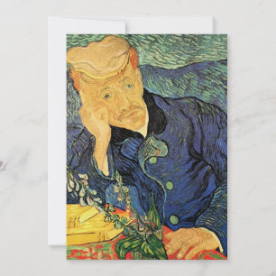 Invitation Le docteur Gachet par Vincent van Gogh Retraite