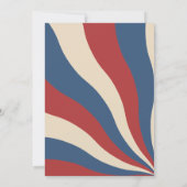 Invitation le drapeau américain de cricket jeu sur joueur ann (Dos)