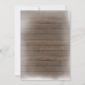 Invitation Le flocon bleu est sur le chemin baby shower (Dos)