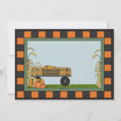 Invitation Le foin monte l'invitation (Dos)