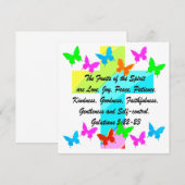 INVITATION LE FRUIT CHRÉTIEN DE L'ESPRIT (Devant / Derrière)