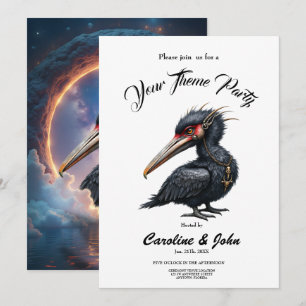Invitation Le Gardien du Portail – Oiseau Fantastique