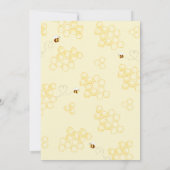 Invitation Le genre d'abeilles révèle l'invitation. Que sera  (Dos)