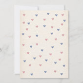 Invitation Le genre d'automne de citrouille de chute (Dos)