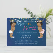 Invitation Le genre de bleu marine indiquent l'invitation (Debout devant)