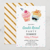 Invitation Le genre de petit pain de petit gâteau ou de (Devant / Derrière)