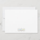 Invitation Le genre indiquent l'invitation de partie (Dos)