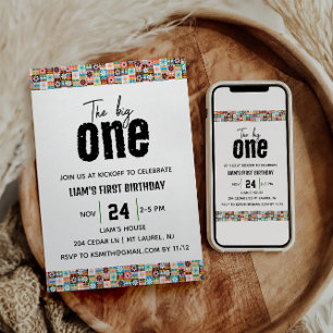 Invitation Le grand 1er anniversaire