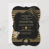 Invitation Le Grand Gatsby Bachelorette Party (Devant)