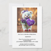 Invitation Le grand jour de Little One" (Devant)