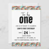 Invitation Le grand premier anniversaire (Devant)