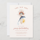 Invitation Le grand | Surf d'été rétro Anniversaire (Devant)