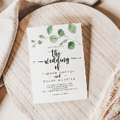 Invitation Le Green Delight Eucalyptus Mariage De