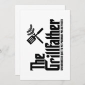 Invitation Le Grillfather (Devant / Derrière)