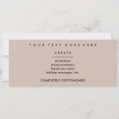 Invitation le hamilton (Dos)