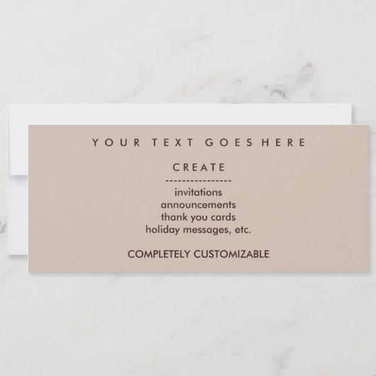 Invitation le hamilton (Dos)