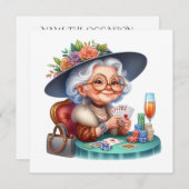 Invitation Le jeu est activé (Devant / Derrière)