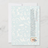 Invitation Le jeu Mah Jongg (Dos)