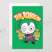 Invitation Le Joker - Mini (Devant / Derrière)