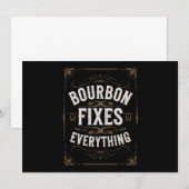 Invitation Le jour des Bourbons fixe tout (Devant / Derrière)