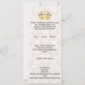 Invitation Le jubilé de diamants de Queens (Dos)