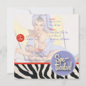 Invitation Le Kitsch Bitsch : Juste Les Gales ! Spa-taculaire (Dos)