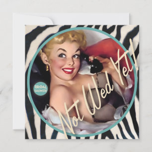 Invitation Le kitsch Bitsch : Ne pas épouser encore !