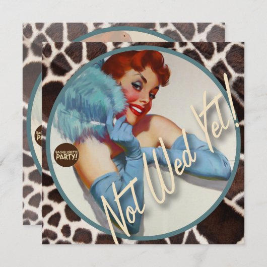 Invitation Le Kitsch Bitsch : Pas Encore Mal ! (Devant / Derrière)