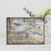 Invitation Le Lait Vintage russe peut se marier (Debout devant)