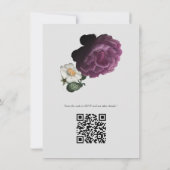 Invitation Le langage des fleurs (Dos)