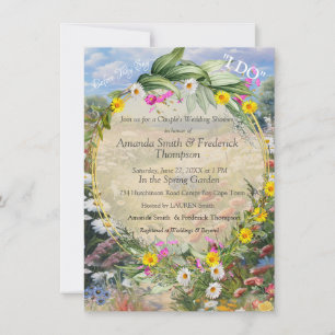 Invitation Le langage des fleurs