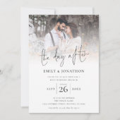 Invitation Le lendemain du Brunch Mariage photo (Devant)