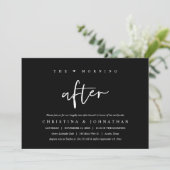 Invitation Le lendemain matin, Brunch Happily Ever After (Debout devant)