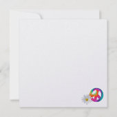 Invitation Le les années 70 (Dos)