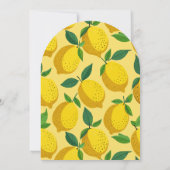 Invitation Le logo au citron, la limonade et beaucoup d'Anniv (Dos)