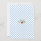 Invitation Le magicien de l'invitation de Baby shower Oz (Dos)