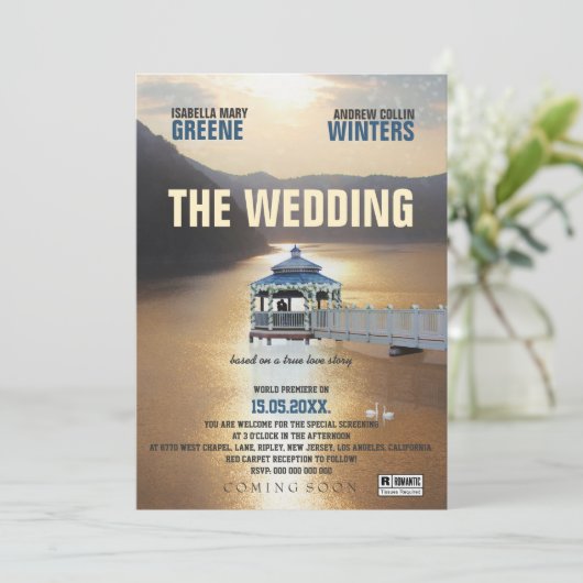 Invitation Le Mariage (Debout devant)