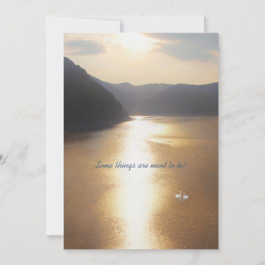 Invitation Le Mariage (Dos)