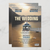 Invitation Le mariage (Devant / Derrière)