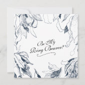 Invitation Le Mariage Bush 'Be My Ring Bearer ? ' (Dos)