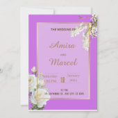 Invitation Le Mariage de Rosy (Devant)