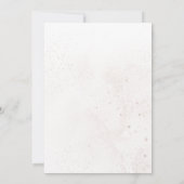 Invitation Le Mariage de Texture Or et Beige (Dos)