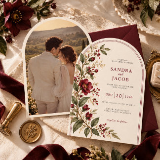 Invitation Le Mariage du Jardin de Vigne
