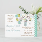 Invitation Le Mariage du rêve d'été d'Aqua (Debout devant)