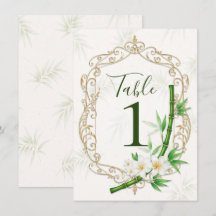 Le Mariage Tropical Impérial de Jardin de Bambou