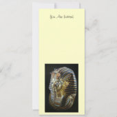 Invitation Le masque d'or de Tutankhamun (Devant)