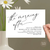 Invitation Le Matin Après, Heureusement Jamais Après Brunch